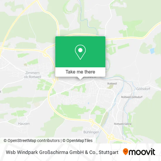 Карта Wsb Windpark Großschirma GmbH & Co.