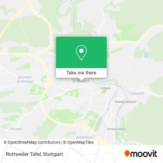 Rottweiler Tafel map