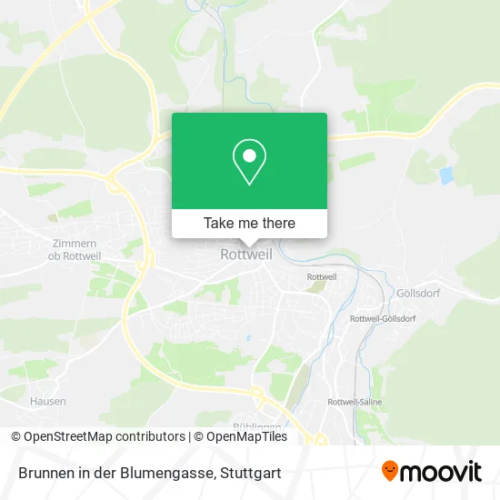 Карта Brunnen in der Blumengasse