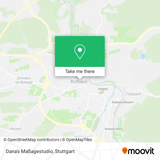 Карта Dana's Maßagestudio