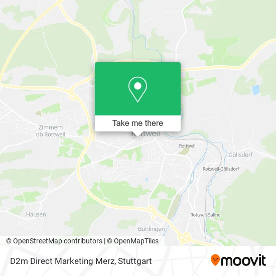 Карта D2m Direct Marketing Merz