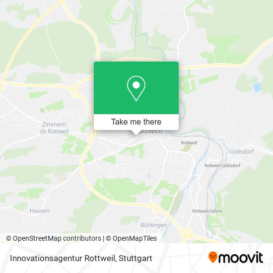 Карта Innovationsagentur Rottweil
