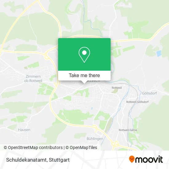 Карта Schuldekanatamt