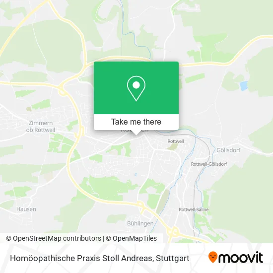 Карта Homöopathische Praxis Stoll Andreas
