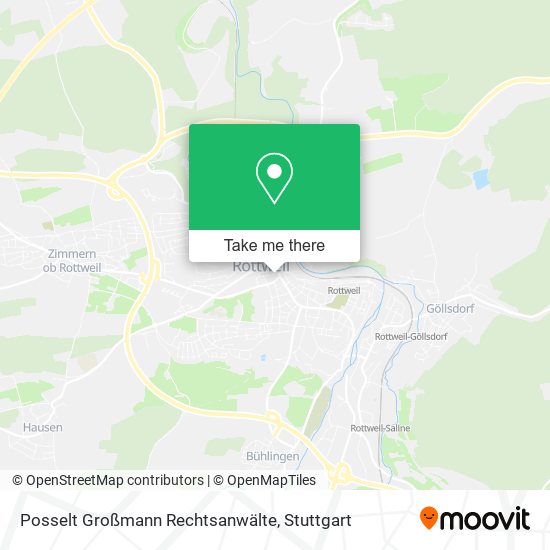 Posselt Großmann Rechtsanwälte map