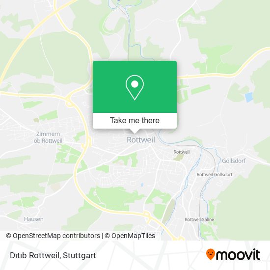 Dıtıb Rottweil map