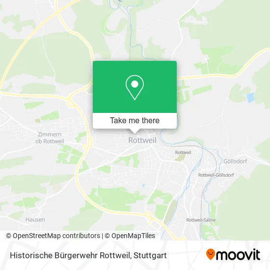 Карта Historische Bürgerwehr Rottweil