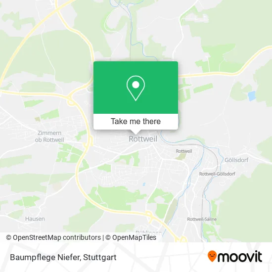 Карта Baumpflege Niefer