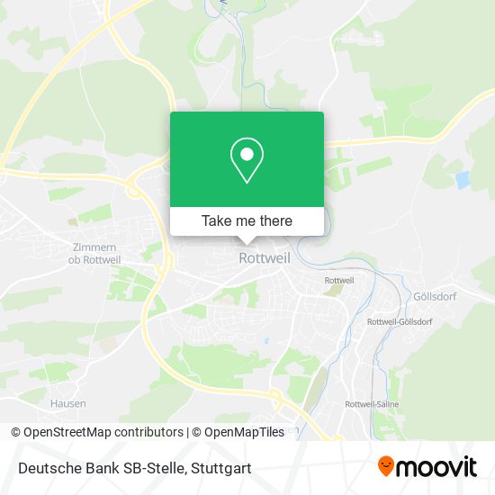 Deutsche Bank SB-Stelle map