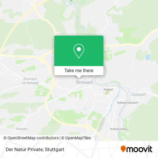 Карта Der Natur Private