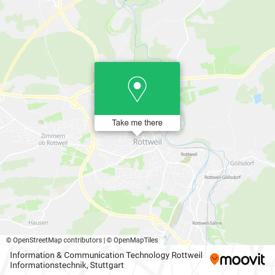 Карта Information & Communication Technology Rottweil Informationstechnik