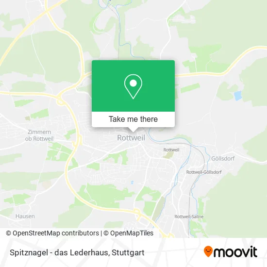 Карта Spitznagel - das Lederhaus