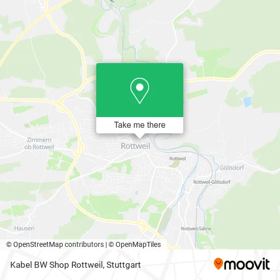 Карта Kabel BW Shop Rottweil