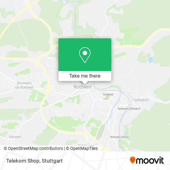 Telekom Shop map