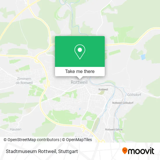 Карта Stadtmuseum Rottweil