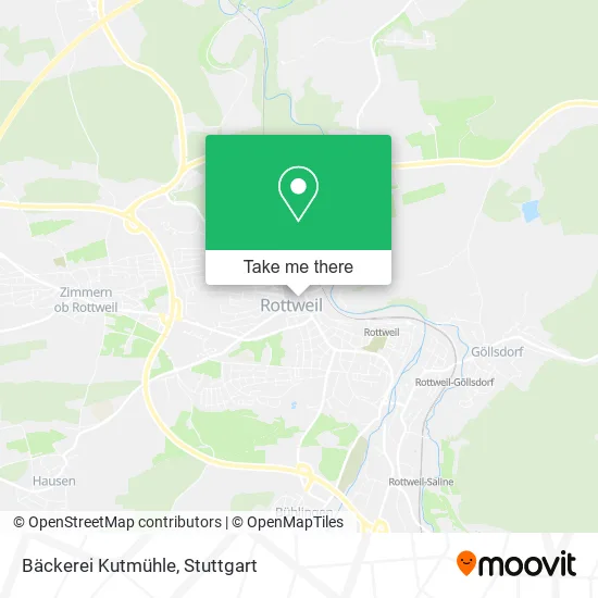 Карта Bäckerei Kutmühle