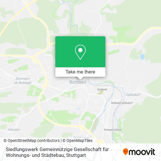 Siedlungswerk Gemeinnützige Gesellschaft für Wohnungs- und Städtebau map