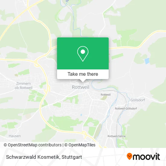 Карта Schwarzwald Kosmetik
