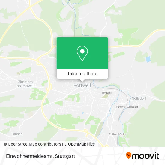 Карта Einwohnermeldeamt