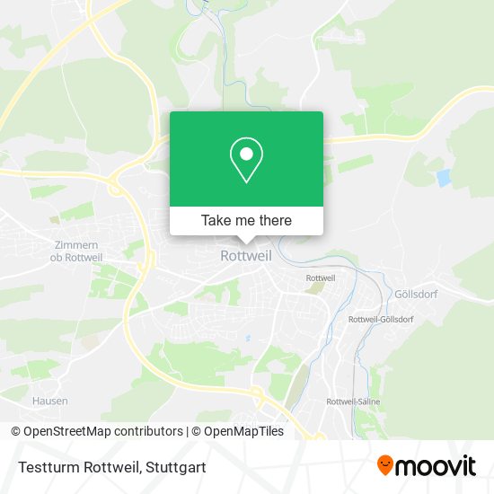 Карта Testturm Rottweil