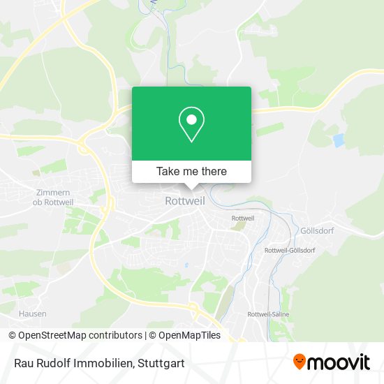 Rau Rudolf Immobilien map