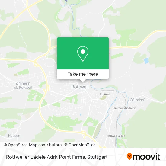 Карта Rottweiler Lädele Adrk Point Firma