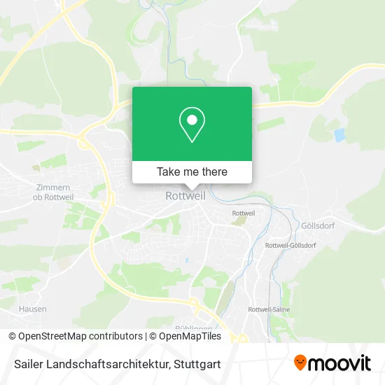 Карта Sailer Landschaftsarchitektur