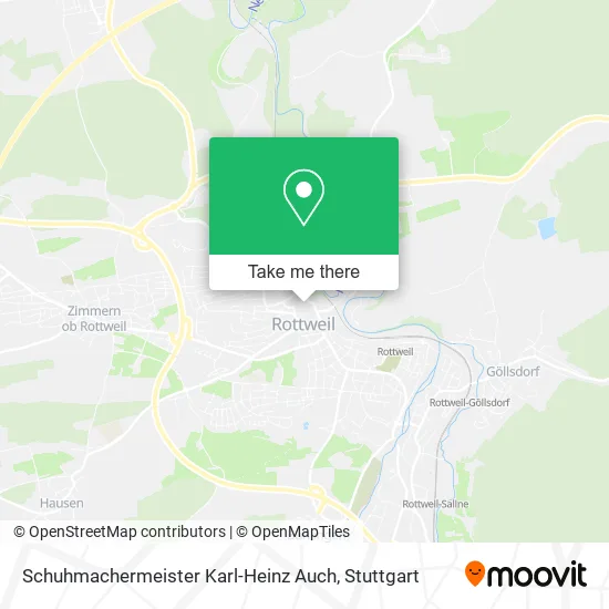 Карта Schuhmachermeister Karl-Heinz Auch