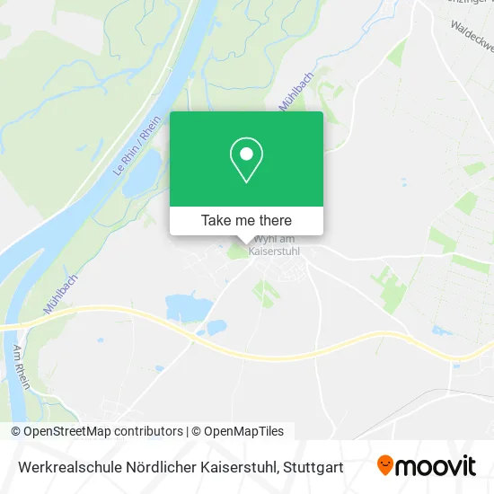 Карта Werkrealschule Nördlicher Kaiserstuhl