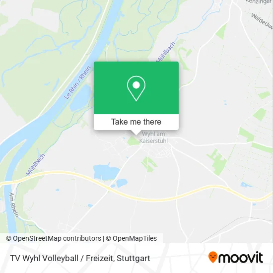 Карта TV Wyhl Volleyball / Freizeit