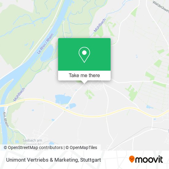 Unimont Vertriebs & Marketing map