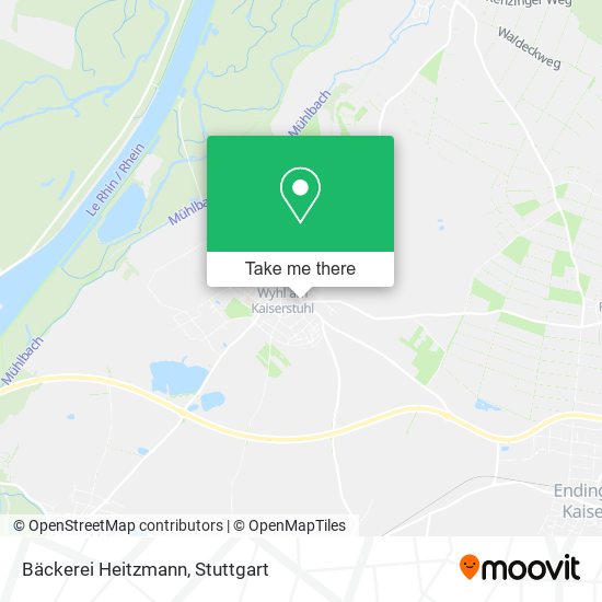 Bäckerei Heitzmann map