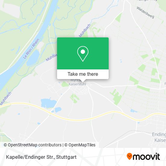 Kapelle/Endinger Str. map