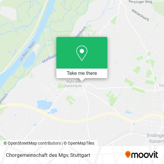 Chorgemeinschaft des Mgv map