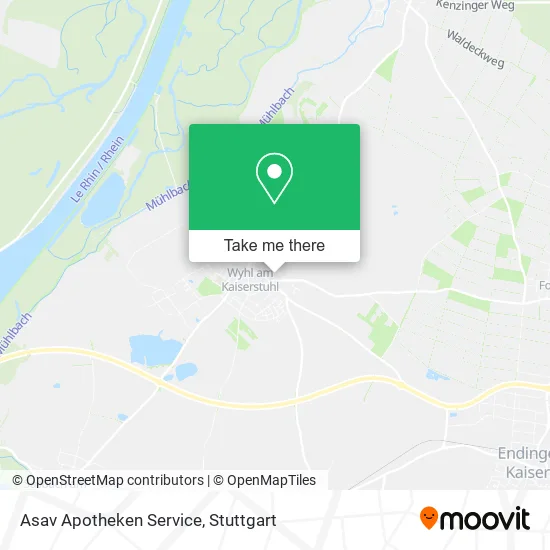 Карта Asav Apotheken Service
