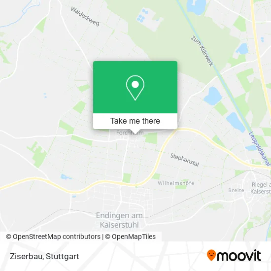 Карта Ziserbau