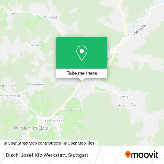 Disch, Josef Kfz-Werkstatt map