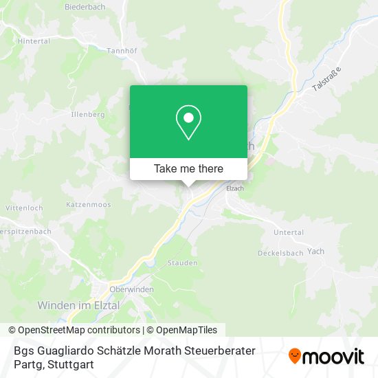 Bgs Guagliardo Schätzle Morath Steuerberater Partg map