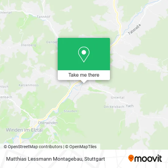Карта Matthias Lessmann Montagebau