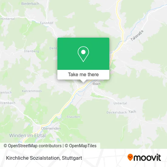 Карта Kirchliche Sozialstation