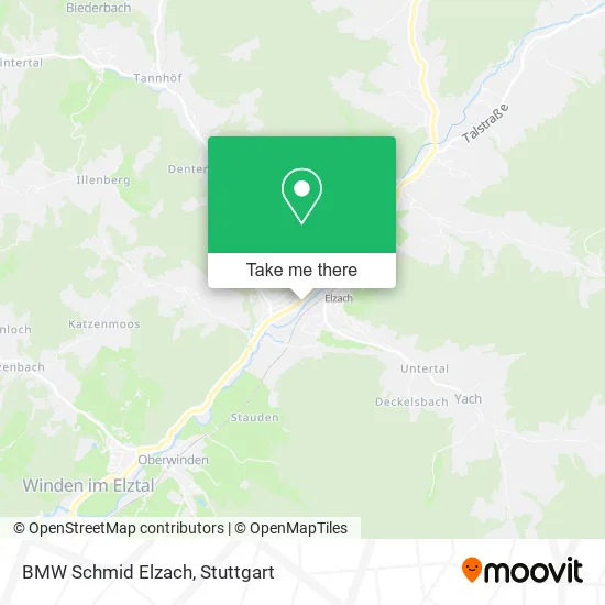 Карта BMW Schmid Elzach