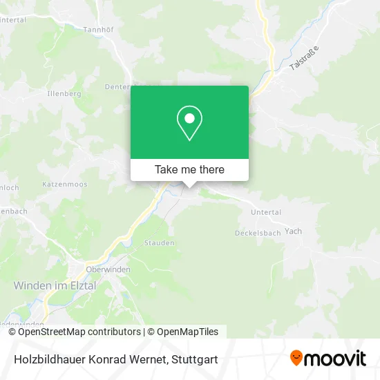 Карта Holzbildhauer Konrad Wernet