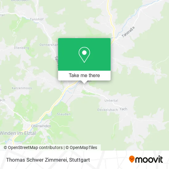 Карта Thomas Schwer Zimmerei
