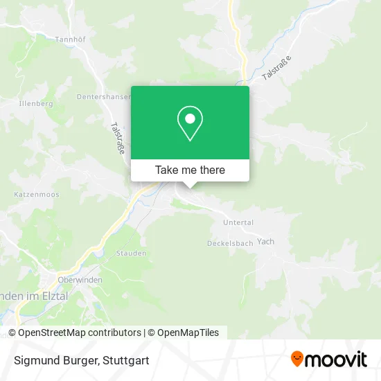 Карта Sigmund Burger