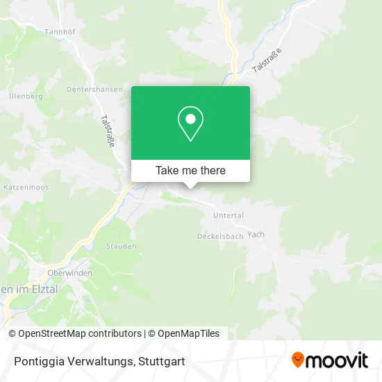 Карта Pontiggia Verwaltungs