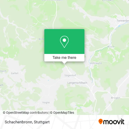 Карта Schachenbronn