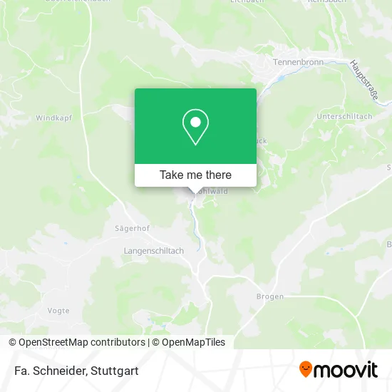 Fa. Schneider map