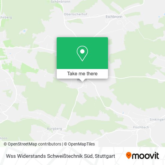 Карта Wss Widerstands Schweißtechnik Süd