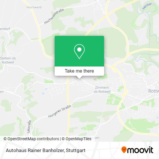 Autohaus Rainer Banholzer map