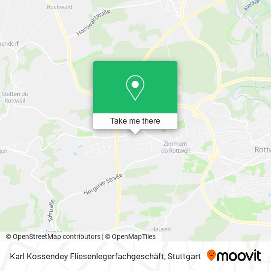 Karl Kossendey Fliesenlegerfachgeschäft map